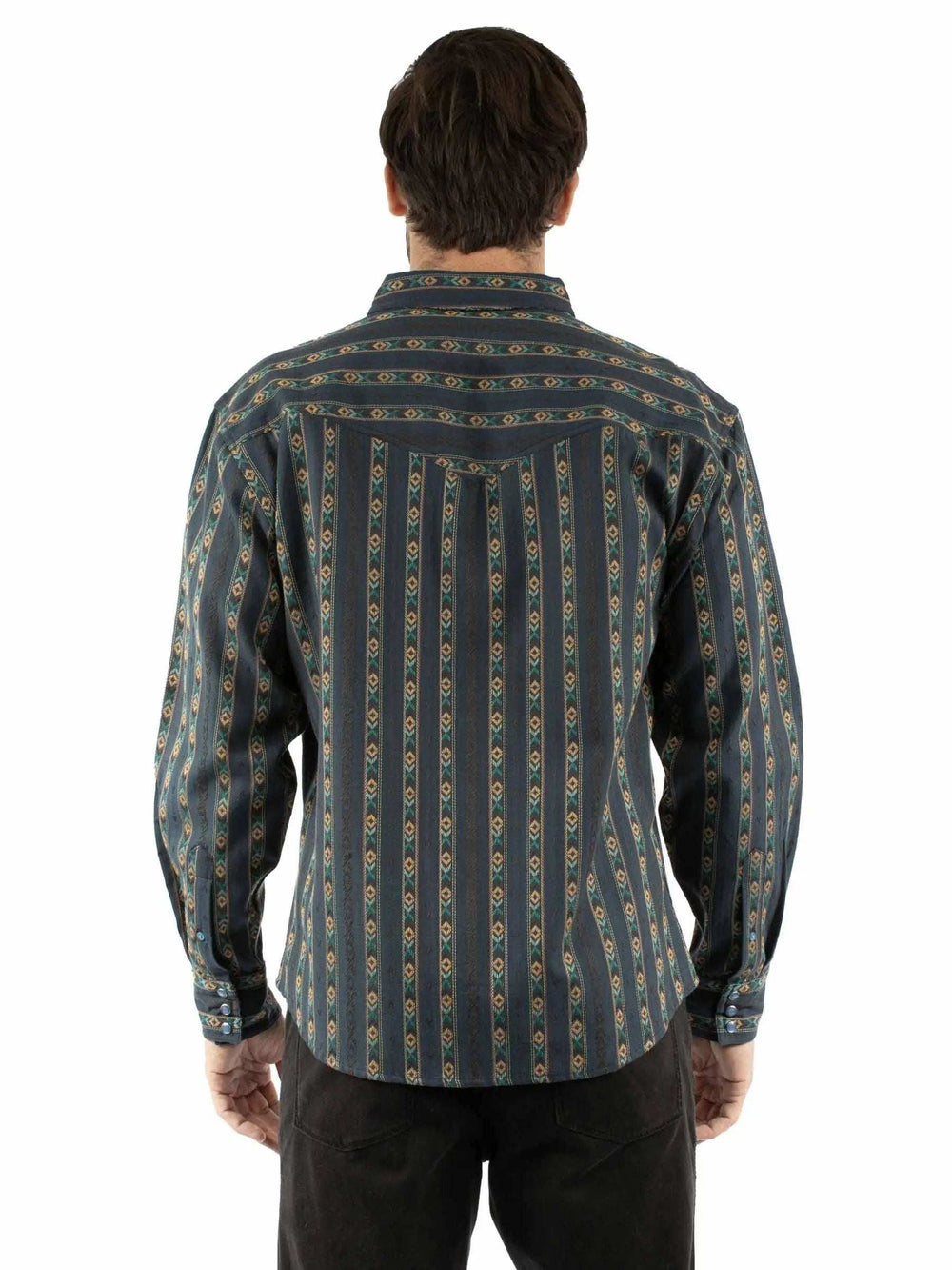 Scully Leather Navy Signature Shirt - Scully Leather - Flyclothing LLC