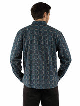 Scully Leather Blue Signature Shirt - Scully Leather - Flyclothing LLC