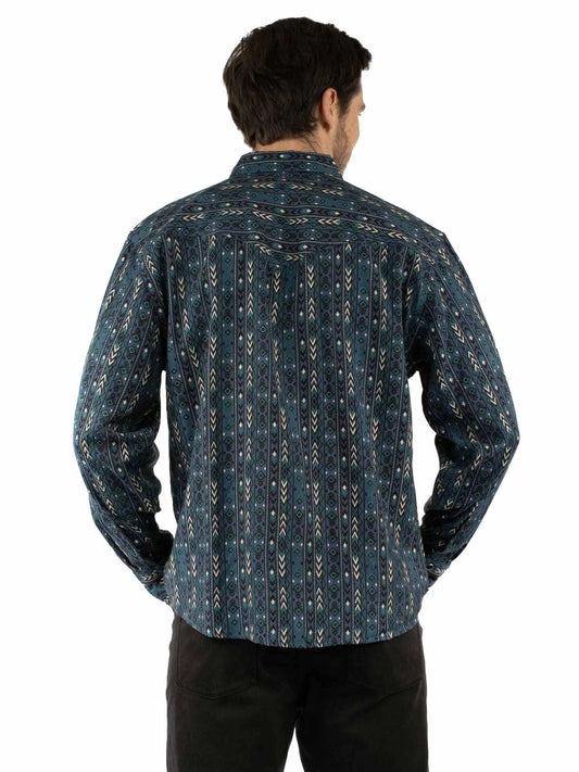Scully Leather Blue Signature Shirt - Scully Leather - Flyclothing LLC