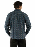 Scully Leather Blue Signature Shirt - Scully Leather