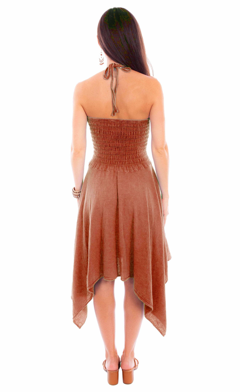 Cantina ginger halter dress - Scully Leather - Flyclothing LLC
