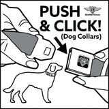 Dog Bone Seatbelt Buckle Collar - Mud Flap Girl Repeat Black/Orange Fade - Buckle-Down - Flyclothing LLC
