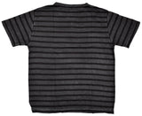 PX Clothing Striped Button Collar Shirt (Chrome)