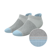 The Pacific Blue | Tri Color Block Heel Hammock™ Ankle Socks - Shinesty - Flyclothing LLC