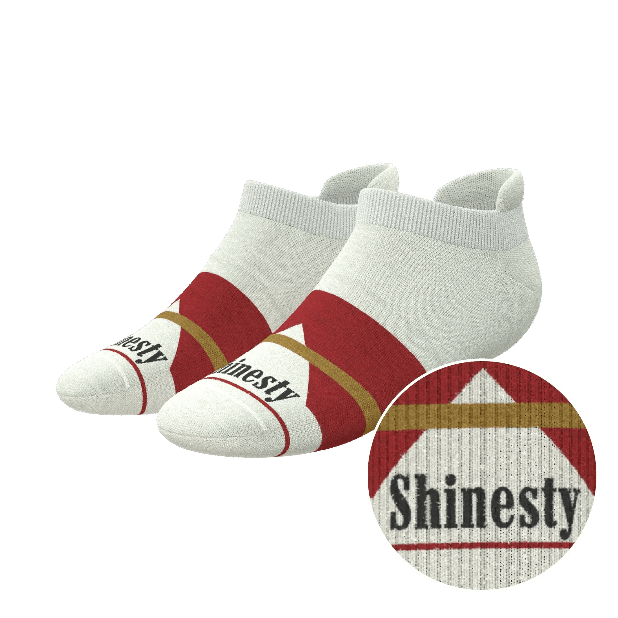 The Pack A Day | Cigarette Heel Hammock™ Ankle Socks - Shinesty - Flyclothing LLC