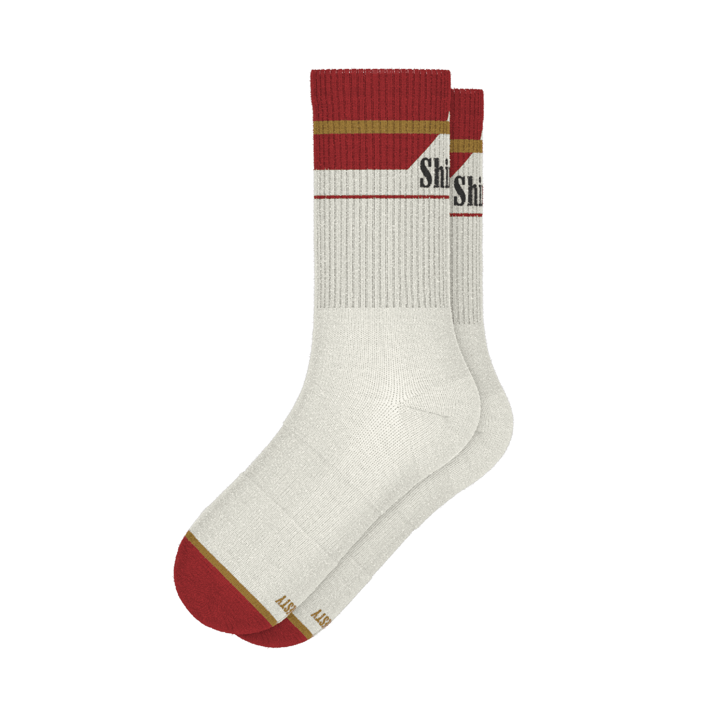 The Pack A Day | Cigarette Heel Hammock™ Crew Socks - Shinesty - Flyclothing LLC