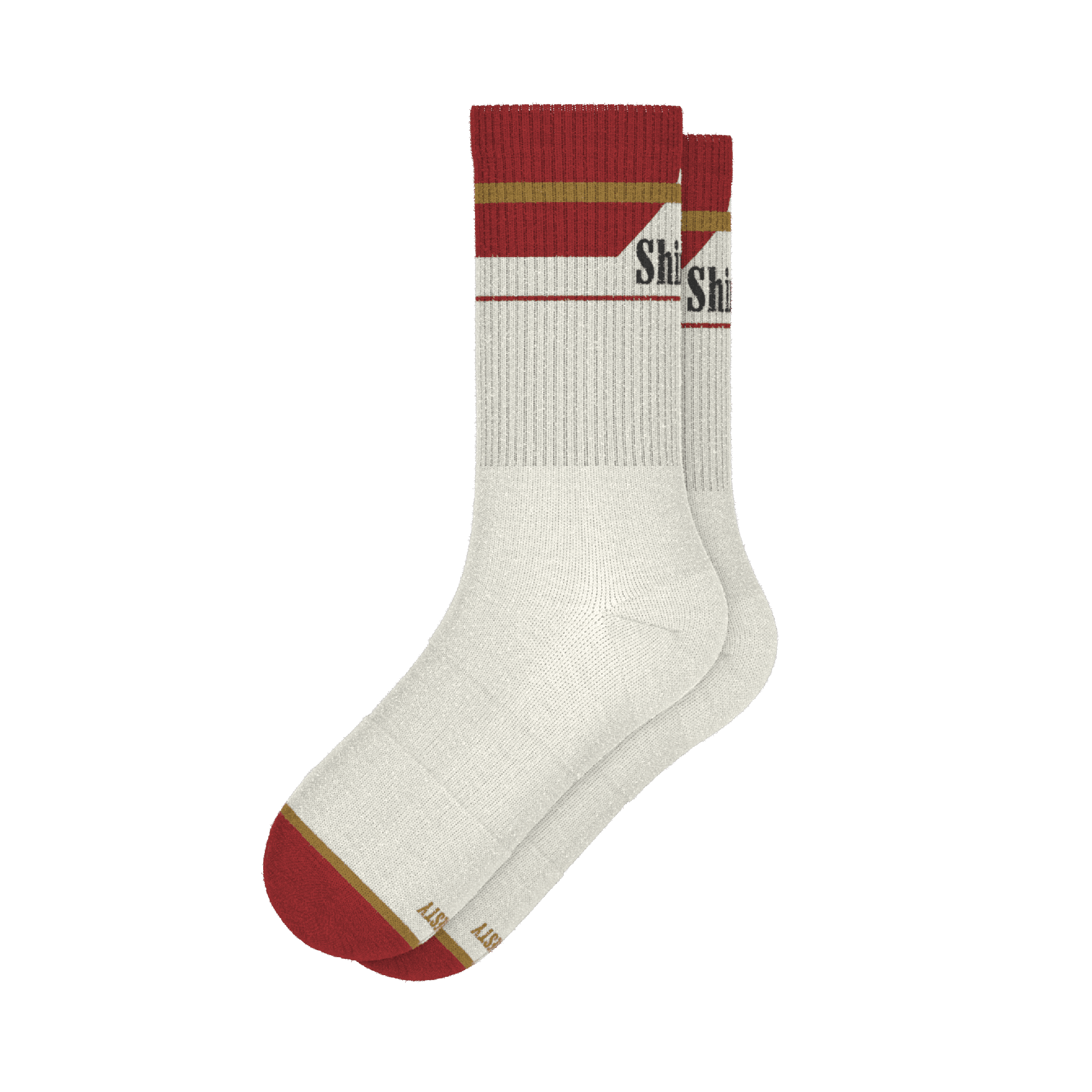 The Pack A Day | Cigarette Heel Hammock™ Crew Socks - Shinesty - Flyclothing LLC
