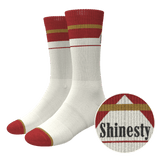 The Pack A Day | Cigarette Heel Hammock™ Crew Socks - Shinesty - Flyclothing LLC