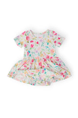 Painted Posies S/S Twirl Bodysuit - Mila & Rose ® - Flyclothing LLC