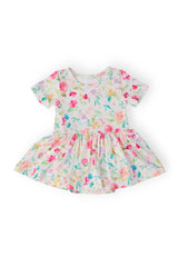 Painted Posies S/S Twirl Bodysuit - Mila & Rose ® - Flyclothing LLC