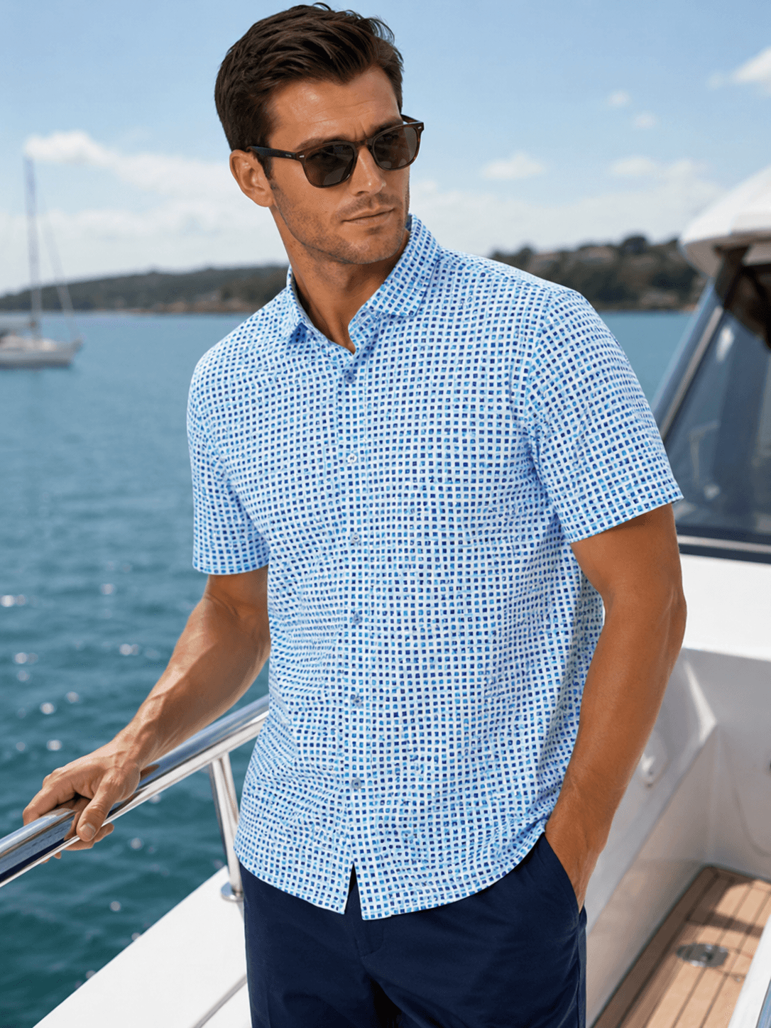 Palm Springs Short Sleeve Tech Shirt - Buki - Flyclothing LLC