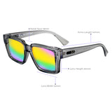 Paloma x Topfoxx - Limited Edition Pride Squared Sunglasses - TopFoxx - Flyclothing LLC