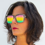 Paloma x Topfoxx - Limited Edition Pride Squared Sunglasses - TopFoxx - Flyclothing LLC