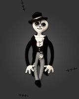 Papa Dread Plush. Glow in the dark watch - Alchemy of England - Flyclothing LLC