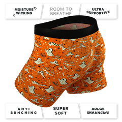 The Paranormal Entitty | Ghost Busts Ball Hammock® Pouch Underwear - Shinesty