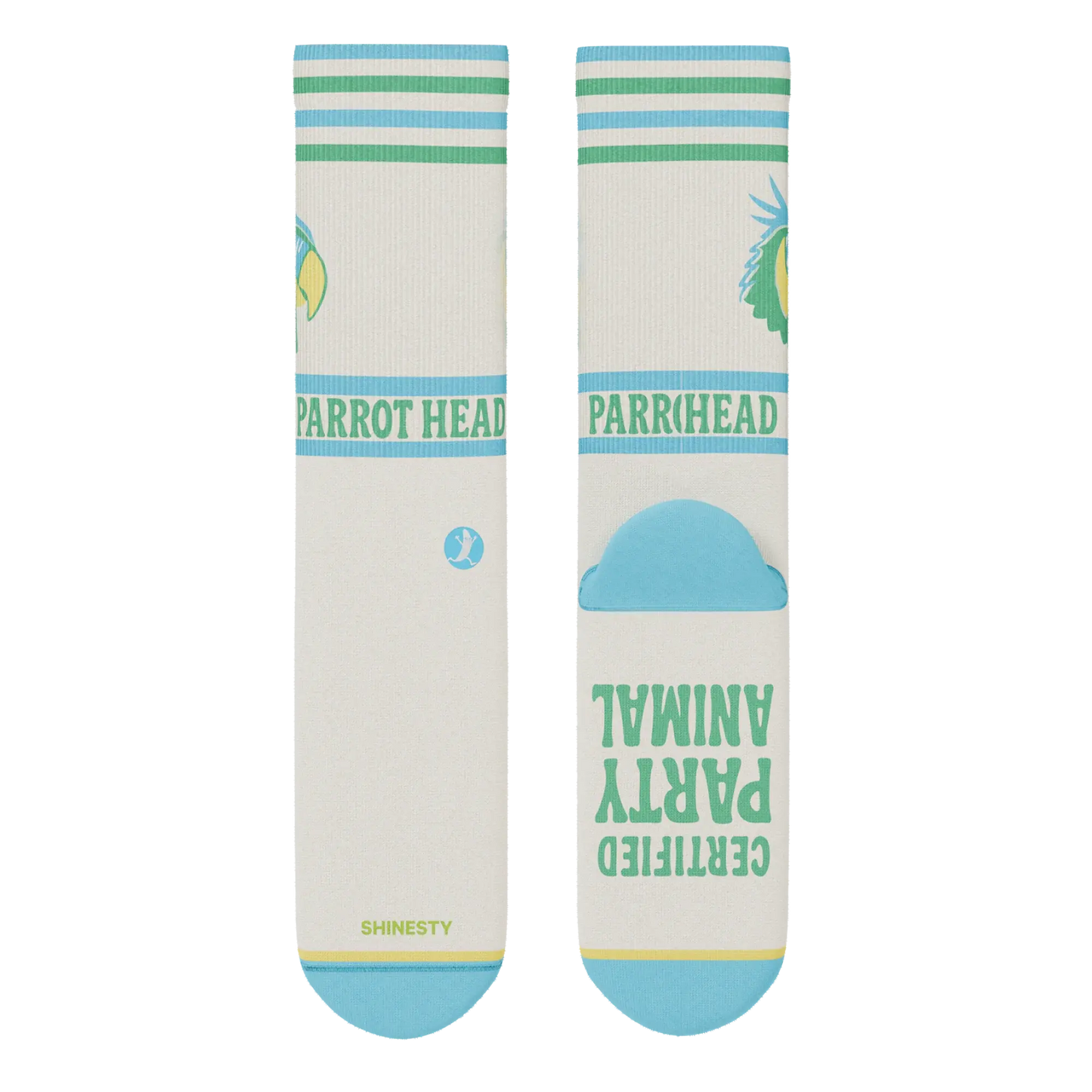 The Party Animal | Shinesty x Margaritaville® Heel Hammock™ Crew Socks - Shinesty - Flyclothing LLC