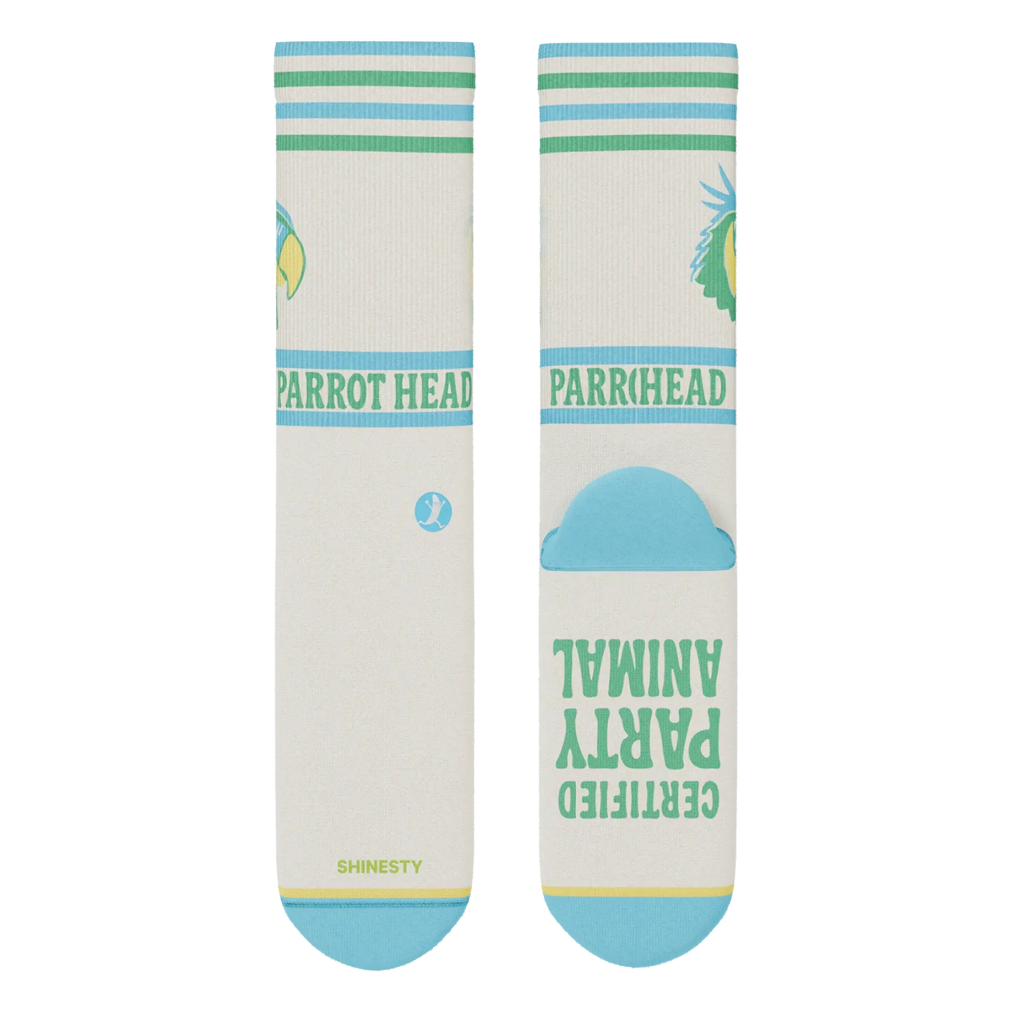 The Party Animal | Shinesty x Margaritaville® Heel Hammock™ Crew Socks - Shinesty - Flyclothing LLC