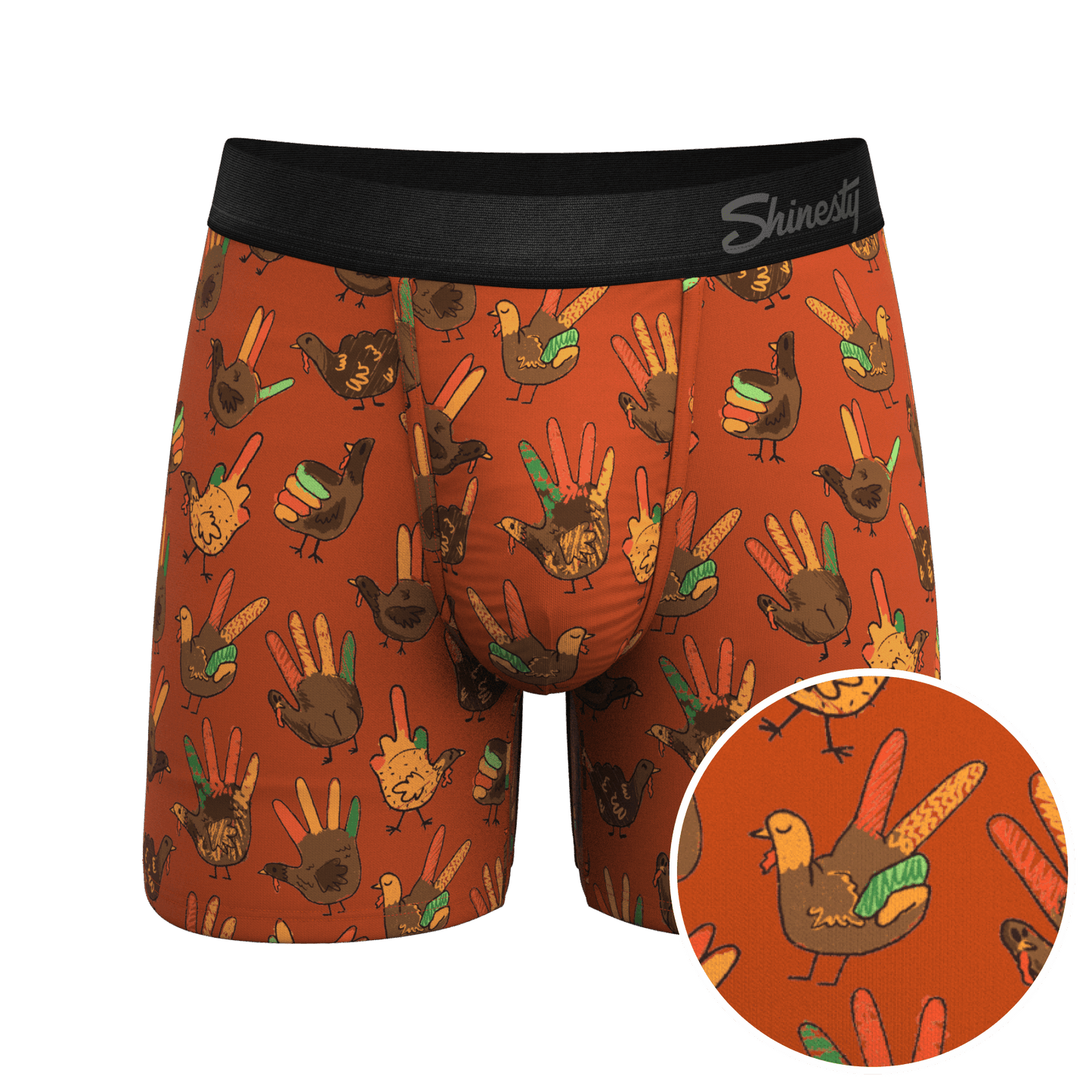 The Party Fowl | Thanksgiving Turkey Ball Hammock® Pouch Underwear
