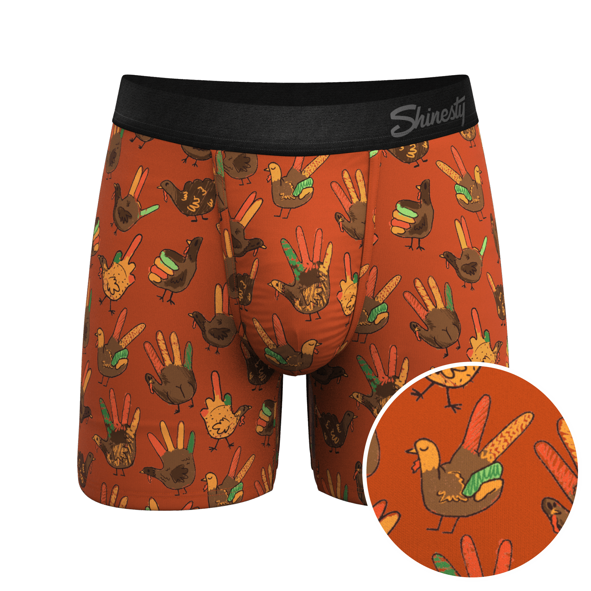 The Party Fowl | Thanksgiving Turkey Ball Hammock® Pouch Underwear