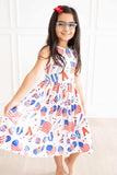 Party in the USA Tank Twirl Dress - Mila & Rose ® - Flyclothing LLC