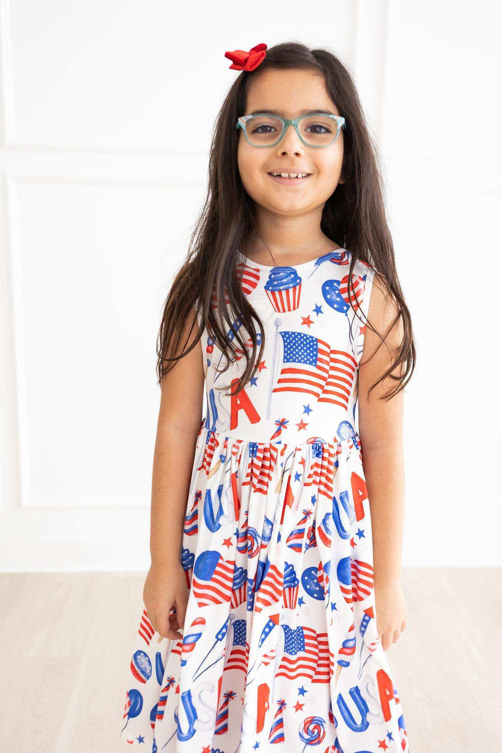 Party in the USA Tank Twirl Dress - Mila & Rose ® - Flyclothing LLC