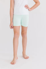 Pastel Green Twirl Shorts - Mila & Rose ® - Flyclothing LLC