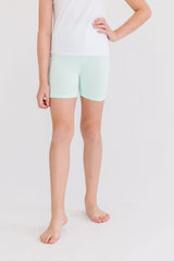 Pastel Green Twirl Shorts - Mila & Rose ®