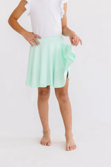 Pastel Green Twirl Skort - Mila & Rose ® - Flyclothing LLC