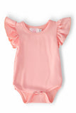 Peach S/S Flutter Bodysuit - Mila & Rose ®