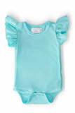 Aqua S/S Flutter Bodysuit - Mila & Rose ®