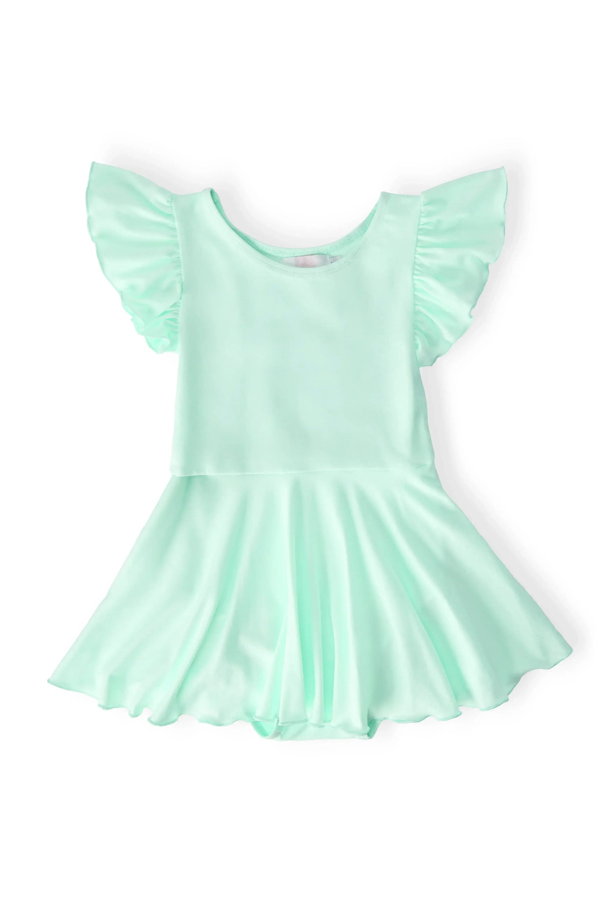 Pastel Green S/S Twirl Leotard - Mila & Rose ® - Flyclothing LLC