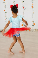 SALE Patriotic Patchwork Tutu Shorts - Mila & Rose ® - Flyclothing LLC