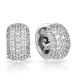 Pavé Large Earrings - Belle Étoile Jewelry - Flyclothing LLC