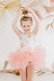 Peach Rainbow Tank Tutu Leotard - Mila & Rose ® - Flyclothing LLC