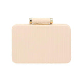 Solid Embossed Clutch Crossbody Bag - Madeline Love - Flyclothing LLC