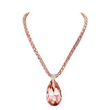 Teardrop Pendant Bling Necklace - Madeline Love - Flyclothing LLC