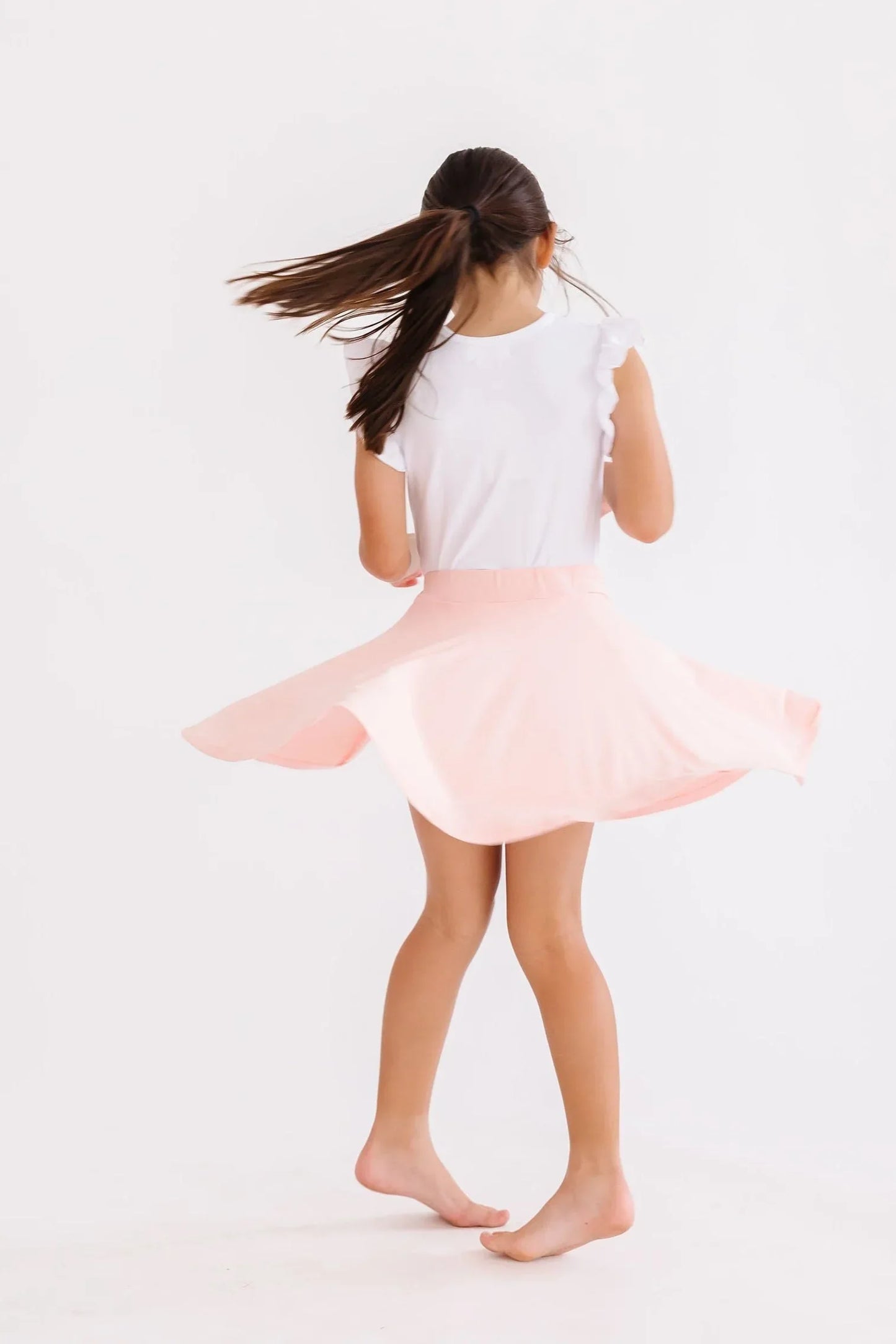 Peach Twirl Skort - Mila & Rose ® - Flyclothing LLC