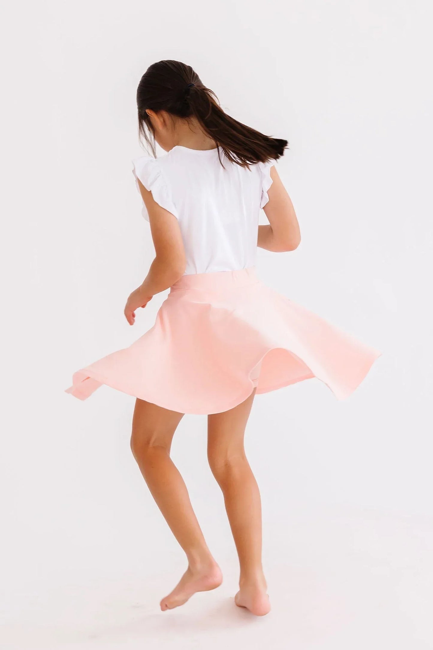 Peach Twirl Skort - Mila & Rose ® - Flyclothing LLC