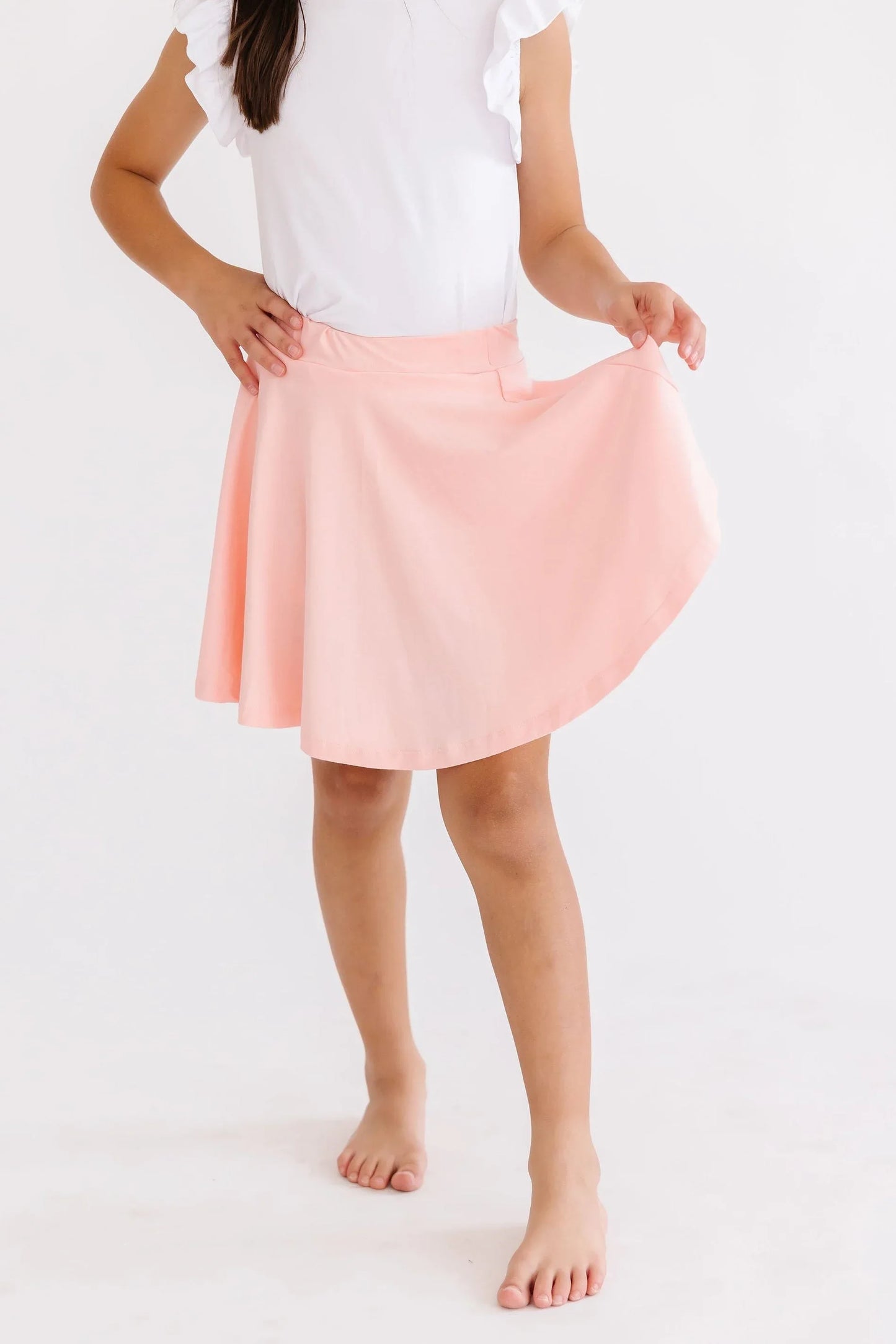 Peach Twirl Skort - Mila & Rose ® - Flyclothing LLC