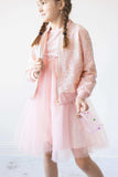 Peach Sequin Jacket - Mila & Rose ® - Flyclothing LLC