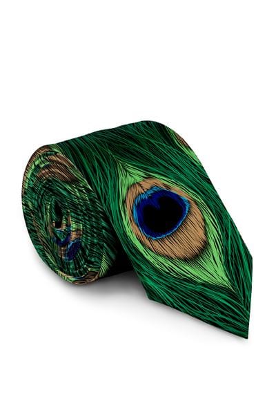 The Peacock Player | New Years Eve Party Tie - Shinesty