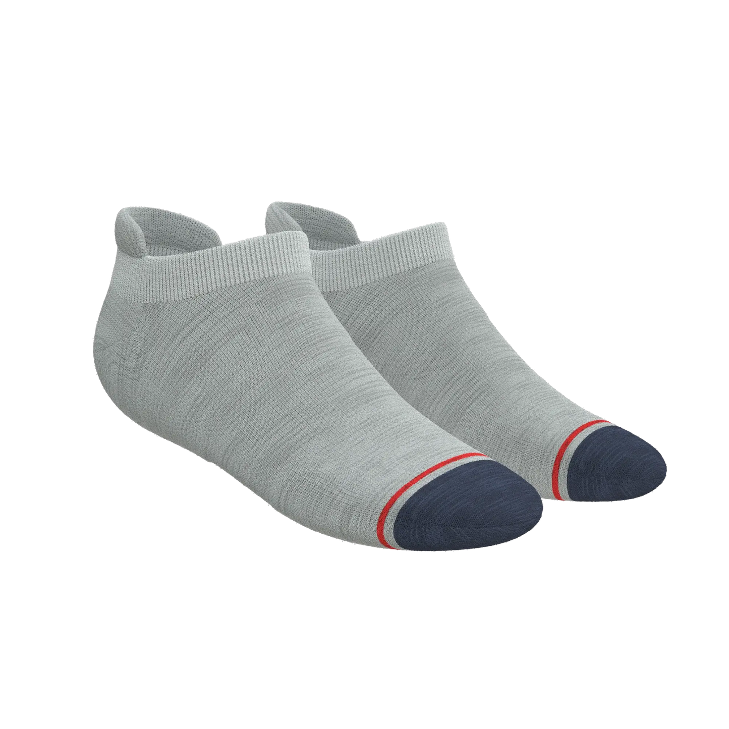 The Pebble | Grey Heel Hammock™ Ankle Socks - Shinesty - Flyclothing LLC