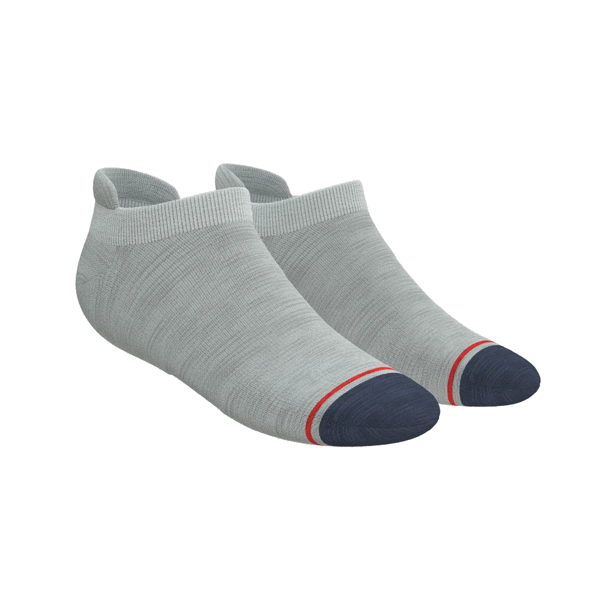 The Pebble | Grey Heel Hammock™ Ankle Socks - Shinesty - Flyclothing LLC