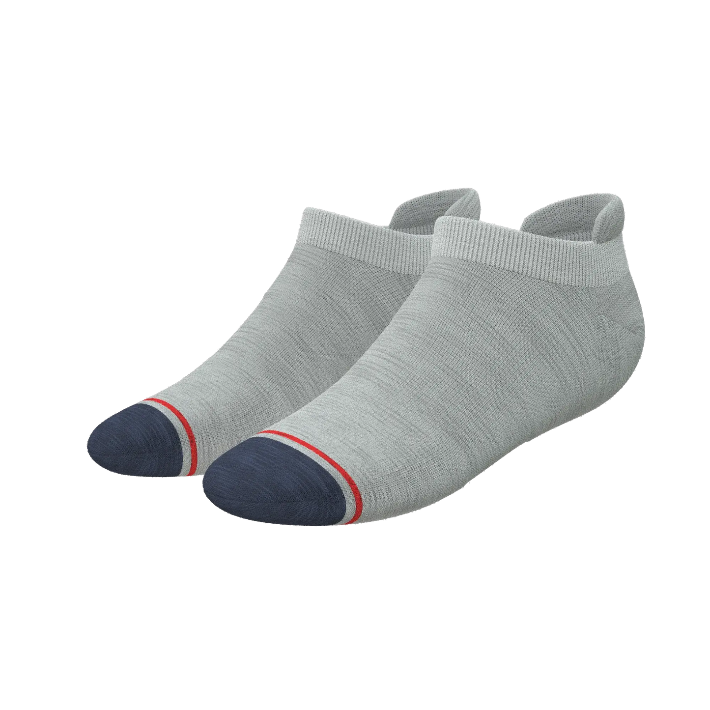 The Pebble | Grey Heel Hammock™ Ankle Socks - Shinesty - Flyclothing LLC