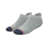 The Pebble | Grey Heel Hammock™ Ankle Socks - Shinesty - Flyclothing LLC