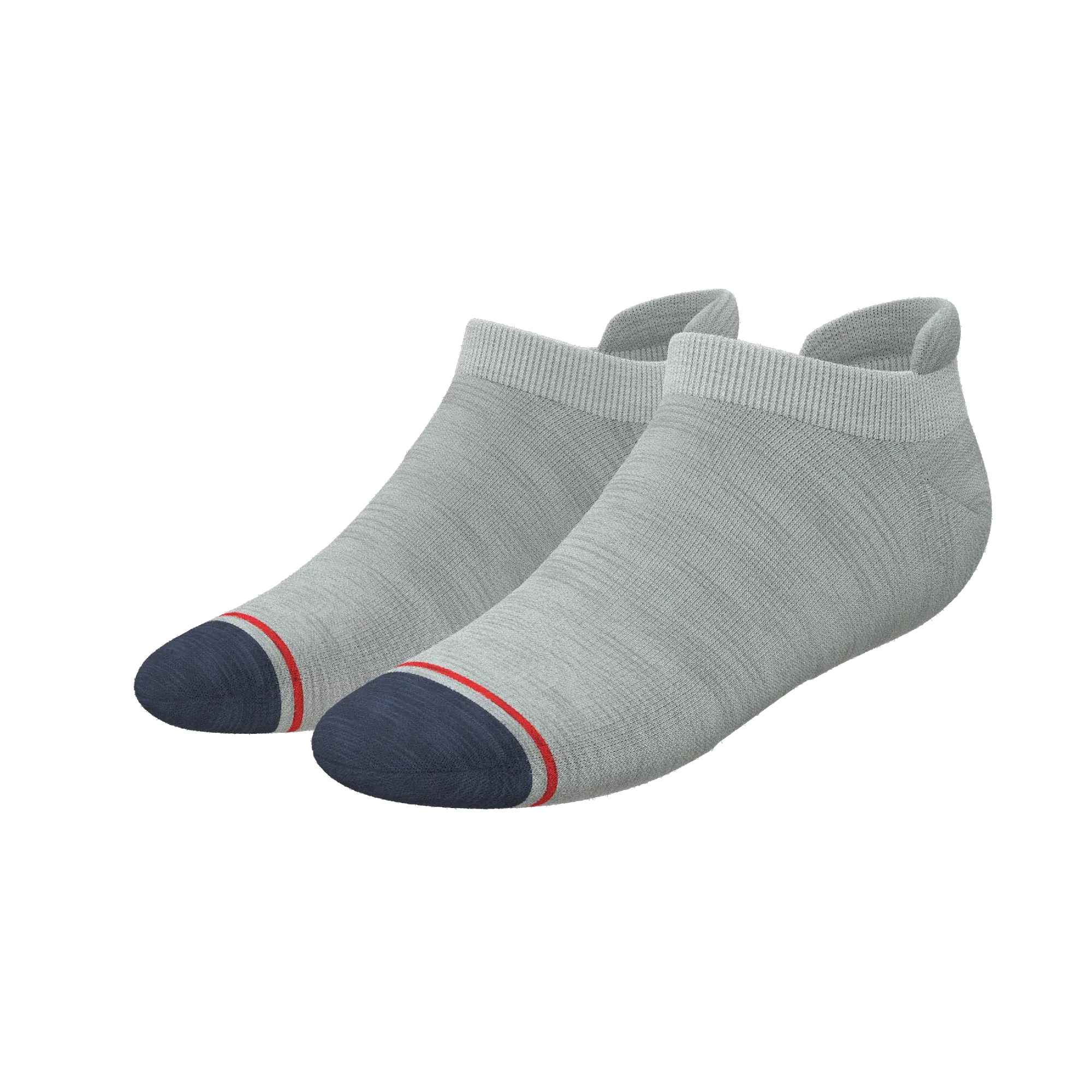 The Pebble | Grey Heel Hammock™ Ankle Socks - Shinesty - Flyclothing LLC