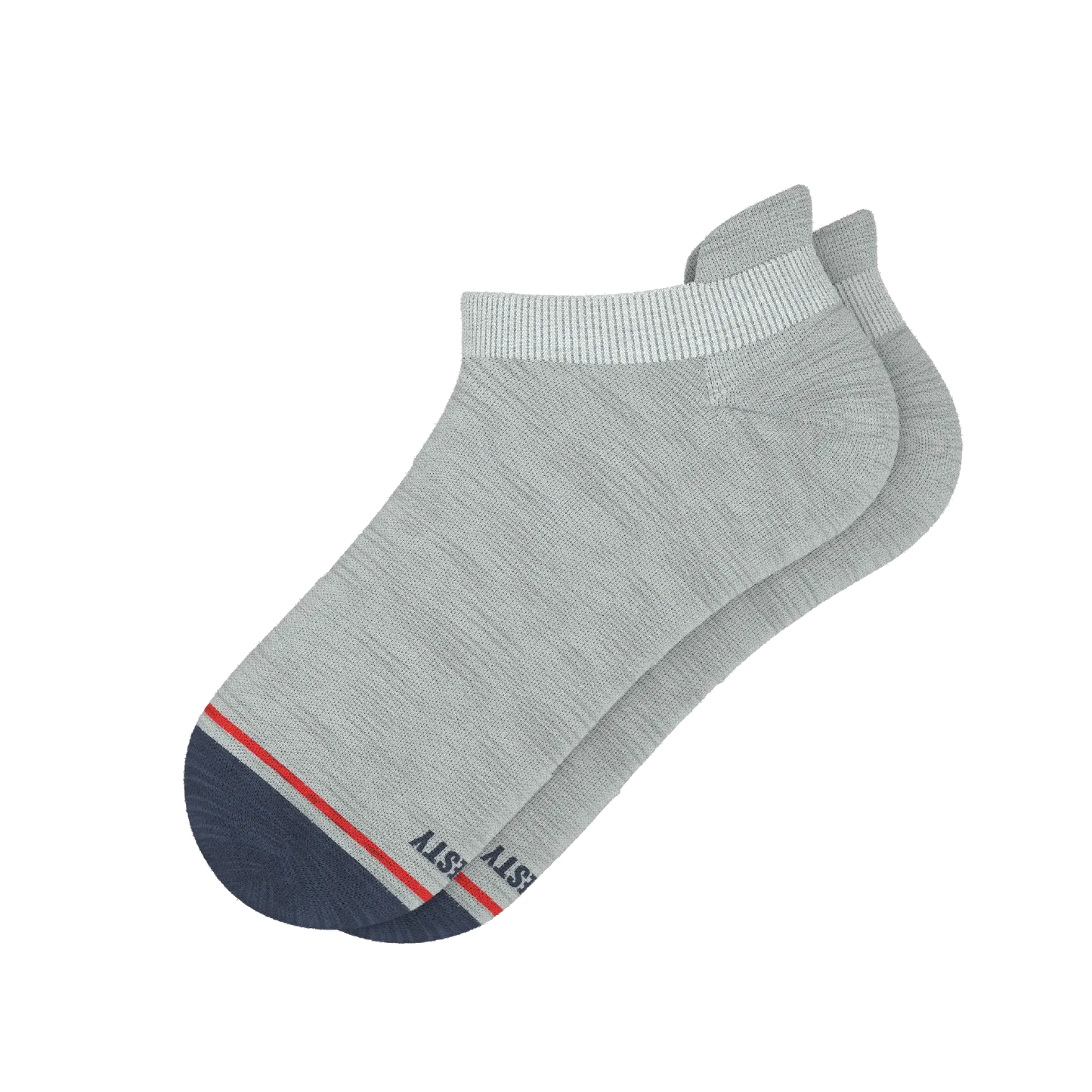 The Pebble | Grey Heel Hammock™ Ankle Socks - Shinesty - Flyclothing LLC