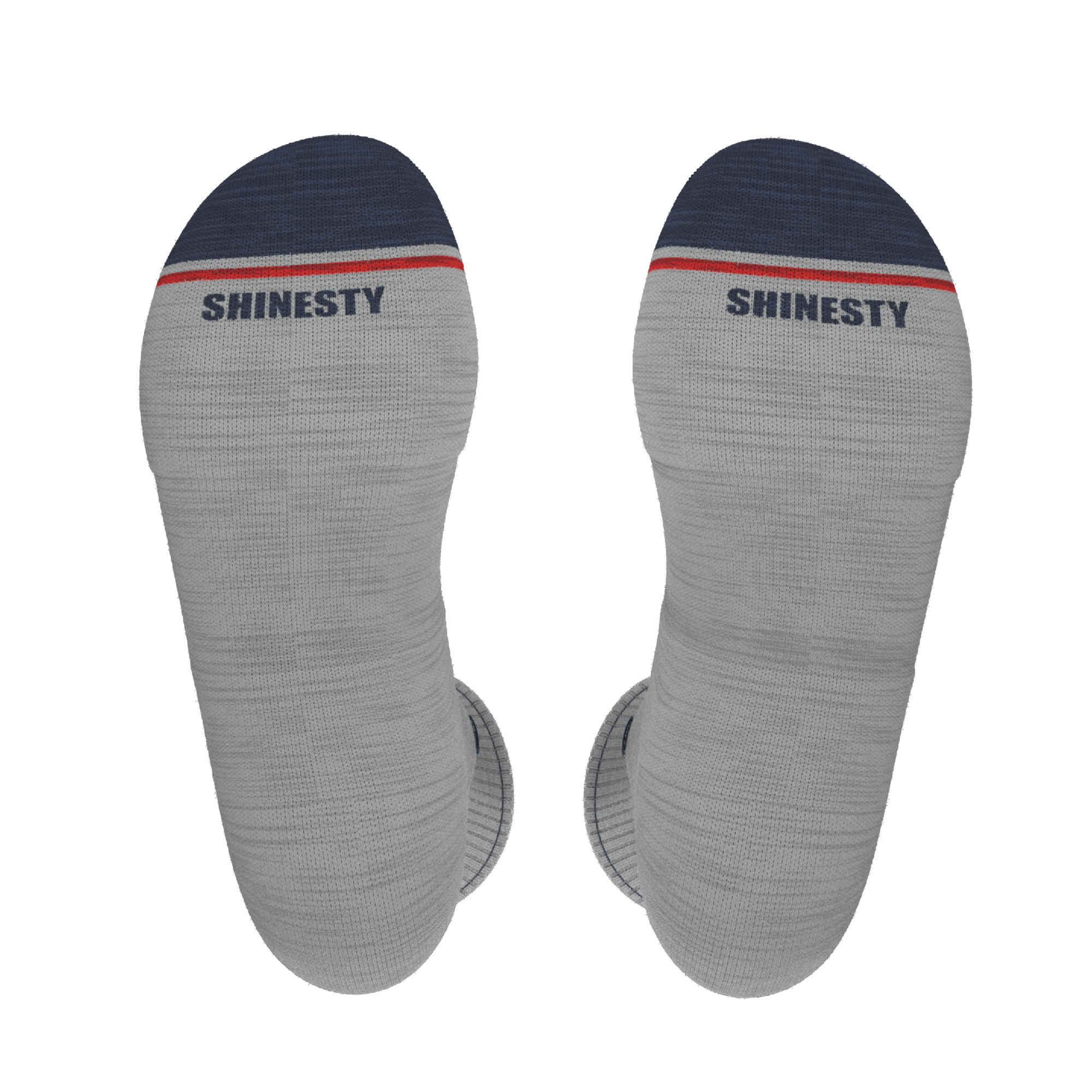 The Pebble | Grey Heel Hammock™ Crew Socks