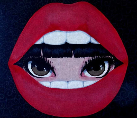 Black Market Art Company Peek A Boo Print - Black Market Art Company - Flyclothing LLC