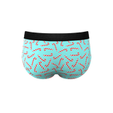 The Peppermint Pimp Canes | Candy Cane Ball Hammock® Pouch Underwear Briefs - Shinesty - Flyclothing LLC